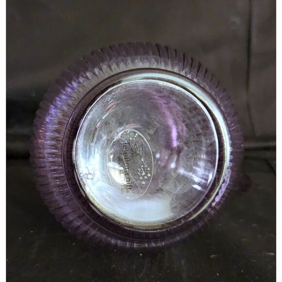 TELEFLORA GIFTS Lavender 6 1/4" Pitcher/Vase Ribbed-"C" Handle - Picture 6 of 6